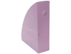 Porte revuesexacompta mag-cube pour documents a4 pastel mauve pastel