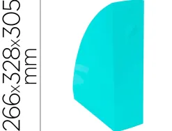 Porte revuesexacompta mag-cube pour documents a4 pastel vert pastel