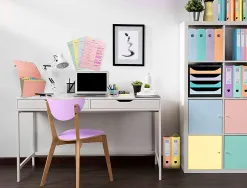 Porte revuesexacompta mag-cube pour documents a4 pastel vert pastel