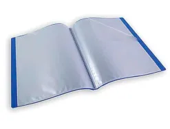 Porte vues essentiel recycle personnalisable 60 vues polypropylene a4 coloris assortis