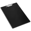 Porte-bloc jpc à pince pvc format a4+ standard avec porte-stylo coloris noir