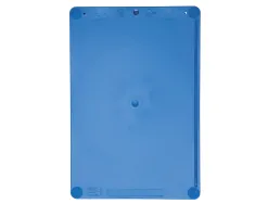 Porte-bloc maul go a4 plastique recycle porte-stylo integre dans pince coloris bleu