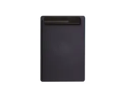 Porte-bloc maul go a4 plastique recycle porte-stylo integre dans pince coloris noir