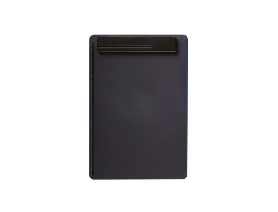 Porte-bloc maul go a4 plastique recycle porte-stylo integre dans pince coloris noir