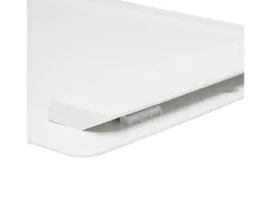 Porte-bloc maul go a4 plastique recycle porte-stylo integre dans pince coloris blanc