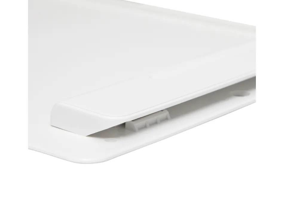 Porte-bloc maul go a4 plastique recycle porte-stylo integre dans pince coloris blanc