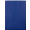 Porte-bloc q-connect din a4 plastique 50% recycle epaisseur 2,1mm coloris bleu