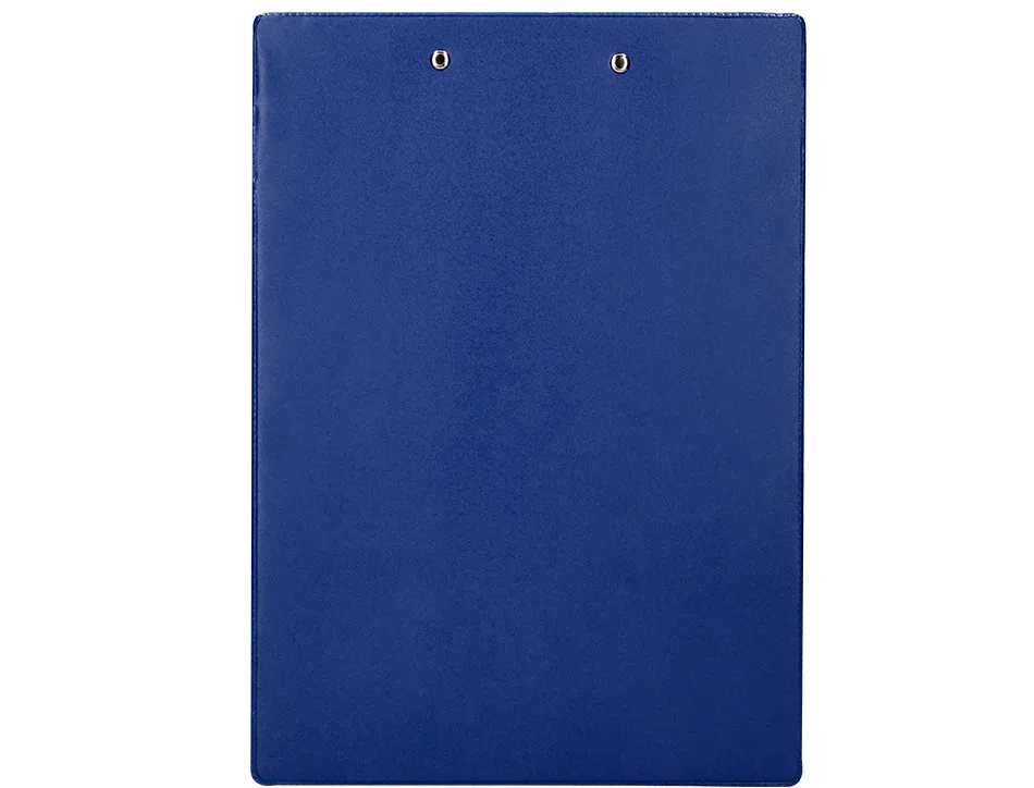 Porte-bloc q-connect din a4 plastique 50% recycle epaisseur 2,1mm coloris bleu