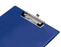 Porte-bloc q-connect din a4 plastique 50% recycle epaisseur 2,1mm coloris bleu