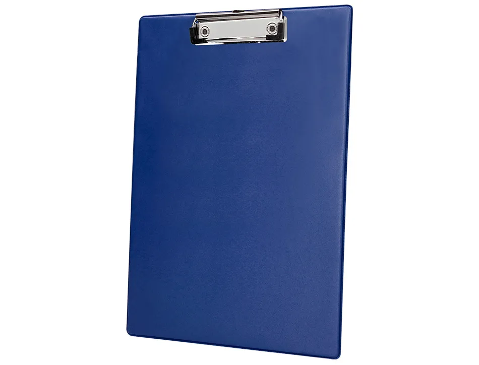 Porte-bloc q-connect din a4 plastique 50% recycle epaisseur 2,1mm coloris bleu