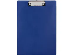 Porte-bloc q-connect din a4 plastique 50% recycle epaisseur 2,1mm coloris bleu