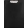 Porte-bloc q-connect din a4 plastique 50% recycle epaisseur 2,1mm coloris noir