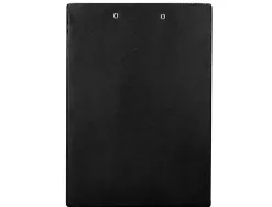 Porte-bloc q-connect din a4 plastique 50% recycle epaisseur 2,1mm coloris noir