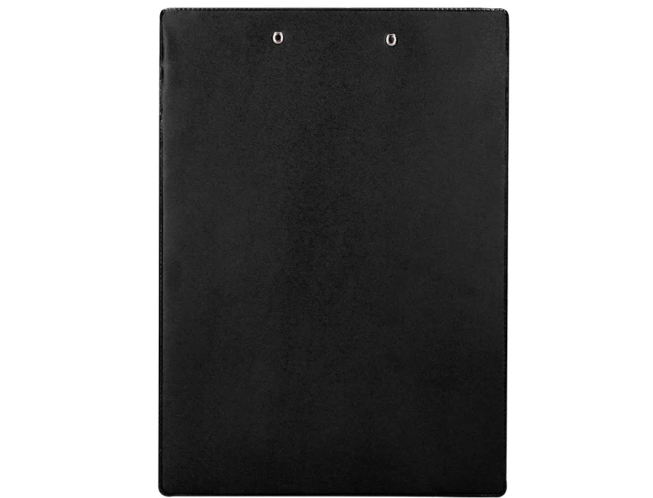 Porte-bloc q-connect din a4 plastique 50% recycle epaisseur 2,1mm coloris noir