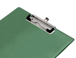 Porte-bloc q-connect din a4 plastique 50% recycle epaisseur 2,1mm coloris vert olive