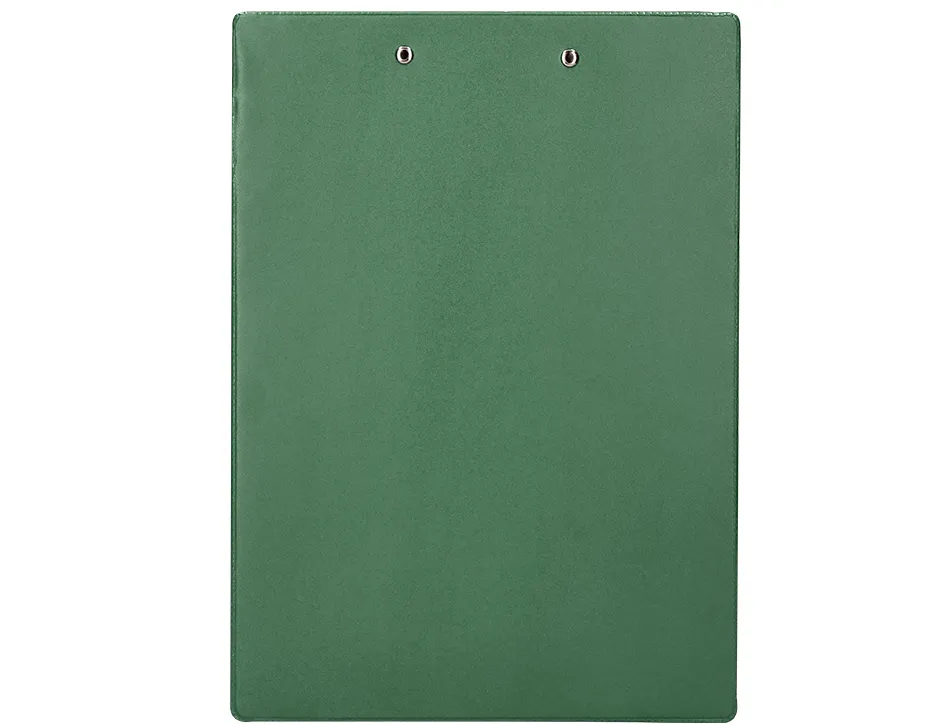 Porte-bloc q-connect din a4 plastique 50% recycle epaisseur 2,1mm coloris vert olive