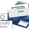 Porte-cartes de visite tarifold 3l adhésif 60x95mm ouverture petit côté pochette de 10u