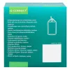 Porte-cles q-connect porte-etiquette premium coloris vert boite 40 unites