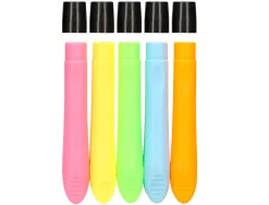 Porte-craie liderpapel en plastique magnetique pack de 5 coloris assortis