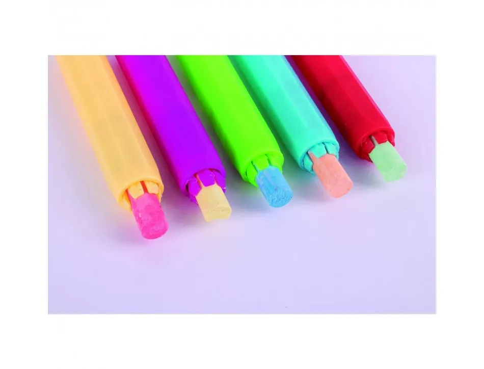 Porte-craies apli coloris assortis 5 unites