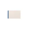 Porte-etiquette tarifold magnetique plastifiable a froid 66x100mm coloris bleu sachet 50 unites