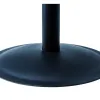 Porte-manteaux maulaura 4 pateres acier laque et hetre hauteur 180cm coloris noir