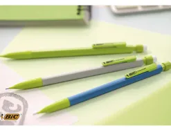 Porte-mine bic matic écolutions 0.7mm recyclé embout gomme 4 mines hb