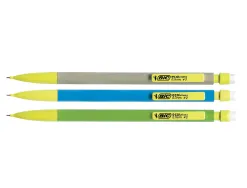 Porte-mine bic matic écolutions 0.7mm recyclé embout gomme 4 mines hb