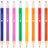 Porte-mine liderpapel plastique 2mm rétractable inclut mines graphite coloris assortis