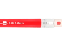 Porte-mine liderpapel plastique 2mm rétractable inclut mines graphite coloris assortis
