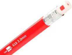 Porte-mine liderpapel plastique 2mm rétractable inclut mines graphite coloris assortis