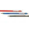 Porte-mine liderpapel plastique grafo 2mm rétractable clip métallique contient mines et taille-mines