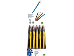 Porte-mine liderpapel plastique grafo 2mm rétractable clip métallique contient mines et taille-mines