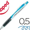 Porte-mine maped black peps automatic 0.5mm coloris bleu