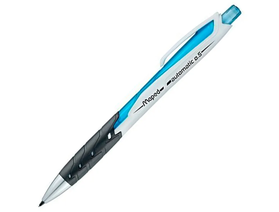 Porte-mine maped black peps automatic 0.5mm coloris bleu