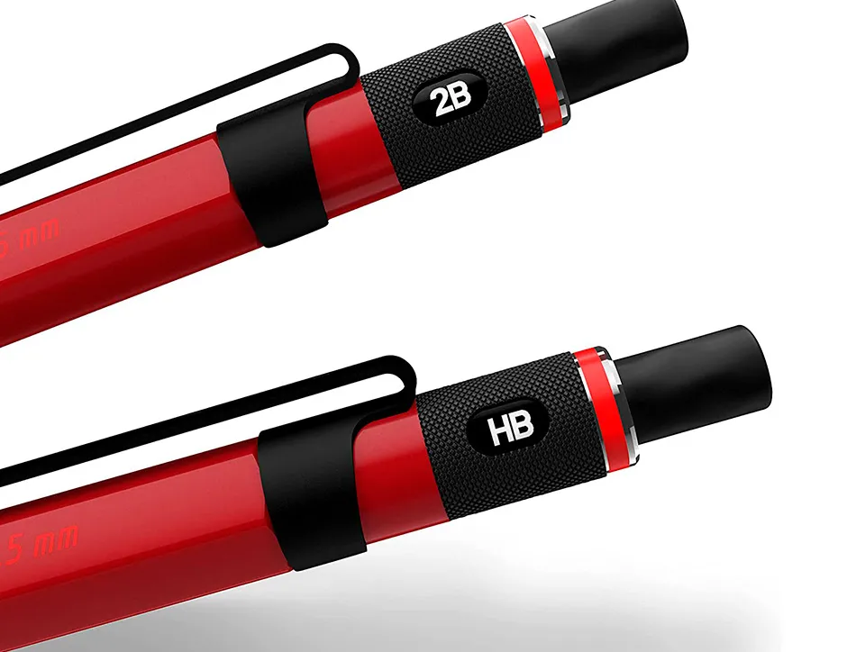 Portemine rotring 500 coloris rouge 0,5mm