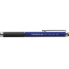 Porte-mine staedtler mars micro 0.5mm embout et agrafe métalliques grip caoutchouc amortisseur mine