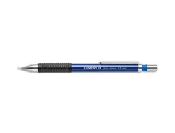 Porte-mine staedtler mars micro 0.7mm embout et agrafe métalliques grip caoutchouc amortisseur mine
