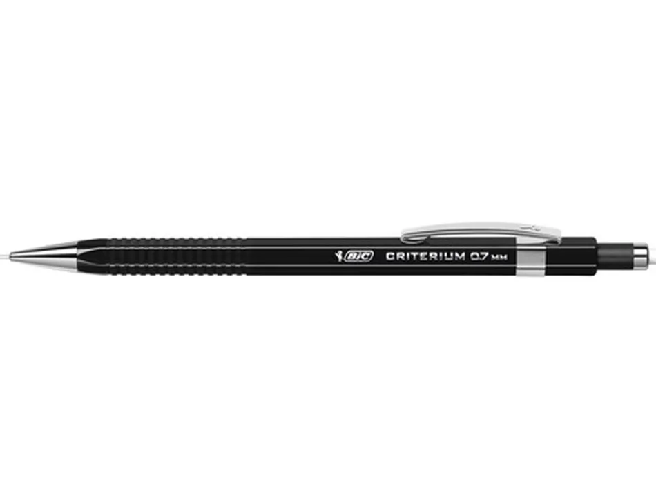 Porte-mines bic criterium 0,7 mm hb coloris noir