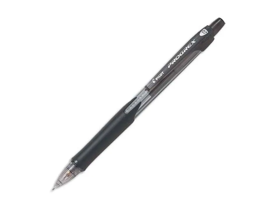 Porte-mines pilot progrex begreen rechargeable 0,7mm coloris noir