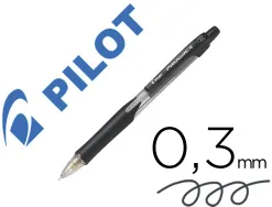 Porte-mines pilot progrex begreen rechargeable 0,3mm coloris noir