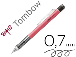Porte-mines tombow monograph 0,7mm rechargeable gomme telescopique interchangeable coloris corps rose fluo