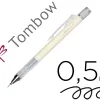 Porte-mines tombow monograph 0,5mm rechargeable gomme telescopique interchangeable coloris corps jaune creme