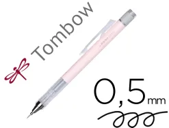 Porte-mines tombow monograph 0,5mm rechargeable gomme telescopique interchangeable coloris corps rose corail