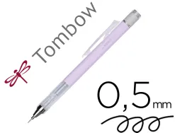 Porte-mines tombow monograph 0,5mm rechargeable gomme telescopique interchangeable coloris corps lavande
