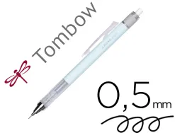 Porte-mines tombow monograph 0,5mm rechargeable gomme telescopique interchangeable coloris corps bleu glacier