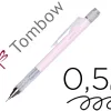 Porte-mines tombow monograph 0,5mm rechargeable gomme telescopique interchangeable coloris corps rose