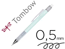 Porte-mines tombow monograph 0,5mm rechargeable gomme telescopique interchangeable coloris corps vert menthe