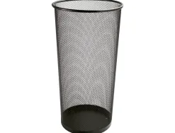 Porte-parapluies q-connect maille métallique capacité 22.6l hauteur 500mm diamètre fond 265mm coloris noir
