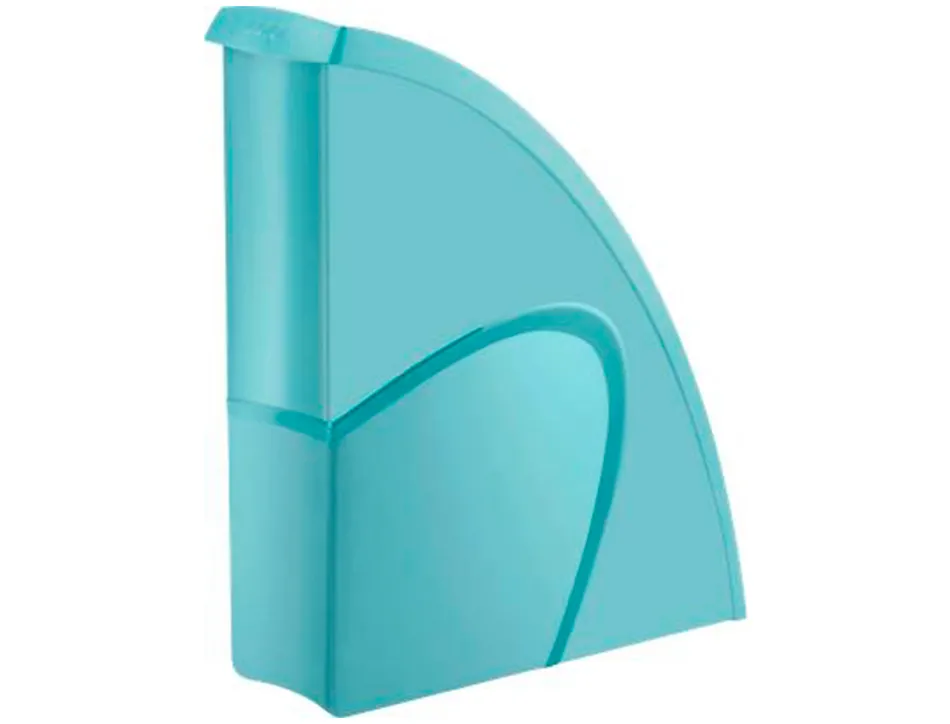 Porte-revues cep riviera polystyrene capacite 700f 270x310x85 mm coloris vert d'eau